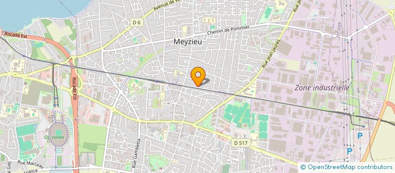 localisation de l'entreprise MONSIEUR SABER CHIBANI  MEYZIEU