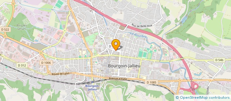 localisation de l'entreprise MONSIEUR SABER DERRADJI BELLOUM  L'ISLE-D'ABEAU