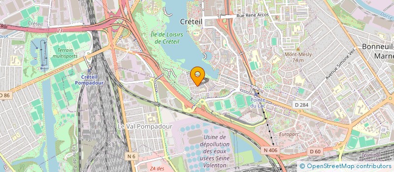 localisation de l'entreprise MONSIEUR SABER FARHAN  CRETEIL