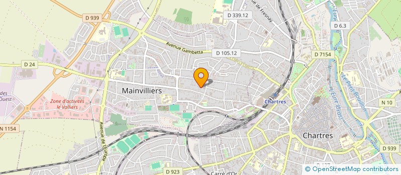 localisation de l'entreprise MONSIEUR SABER FEGUIRI à MAINVILLIERS
