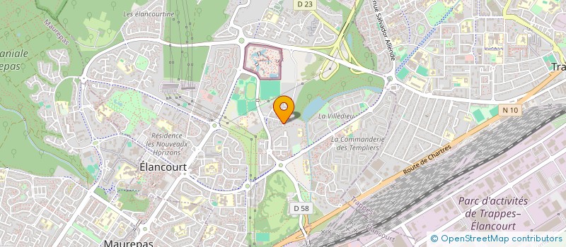 localisation de l'entreprise MONSIEUR SABER GHOUL  ELANCOURT