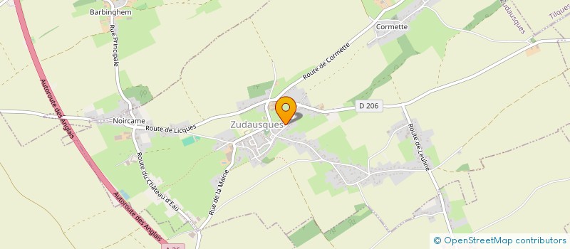 localisation de l'entreprise MONSIEUR SABER HEDHIRI  ZUDAUSQUES