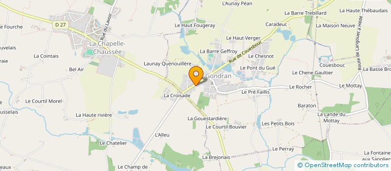 localisation de l'entreprise MONSIEUR SABER HERBAL  SAINT-GONDRAN