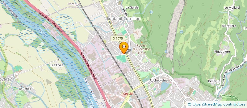 localisation de l'entreprise MONSIEUR SABER JELJELI  FONTANIL-CORNILLON