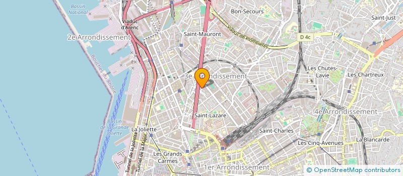 localisation de l'entreprise MONSIEUR SABER KIATI à MARSEILLE