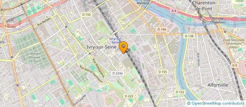 localisation de l'entreprise MONSIEUR SABER MENACER à IVRY-SUR-SEINE