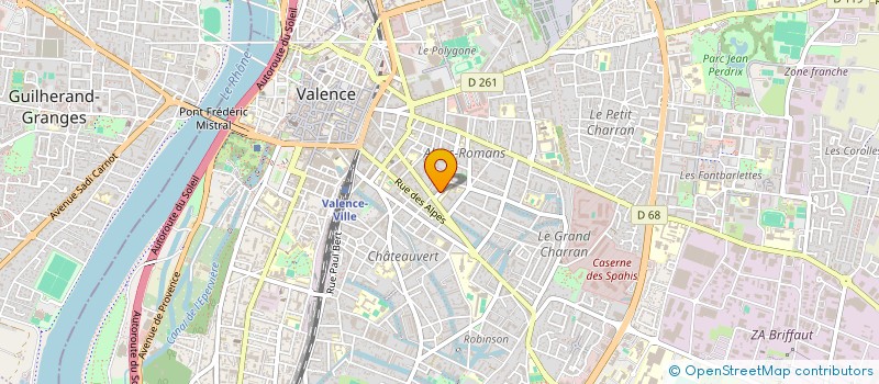 localisation de l'entreprise MONSIEUR SABER MIAKHILL  VALENCE