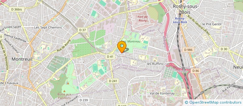 localisation de l'entreprise MONSIEUR SABER NASRI à MONTREUIL