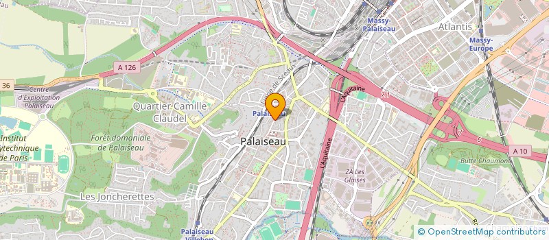 localisation de l'entreprise MONSIEUR SABER NSIR  PALAISEAU