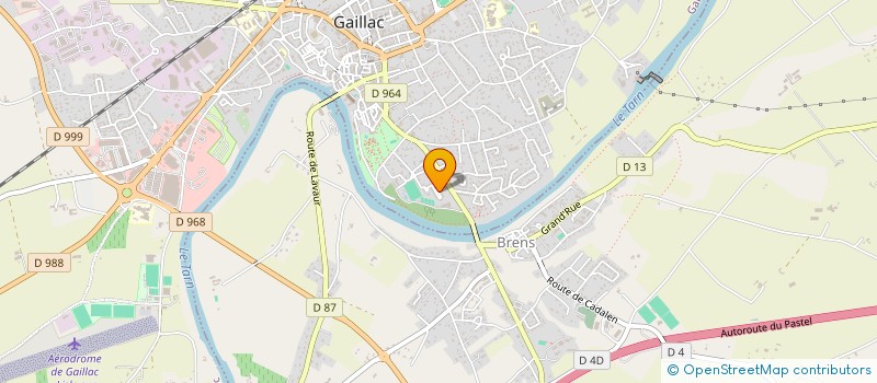 localisation de l'entreprise MONSIEUR SABER RAMZI  GAILLAC