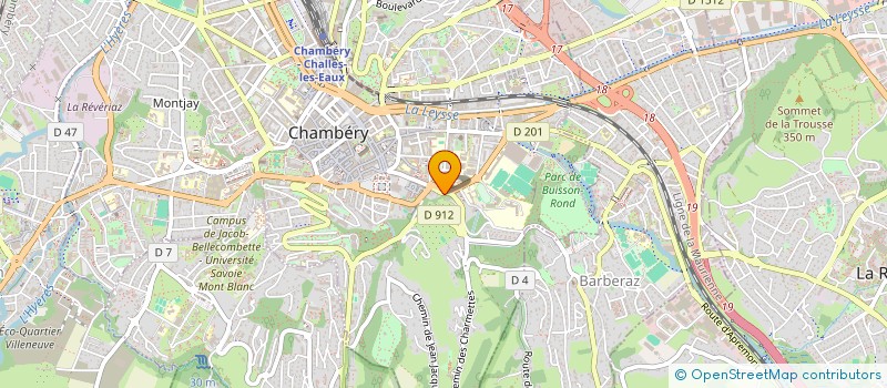 localisation de l'entreprise MONSIEUR SABER SALAH  CHAMBERY