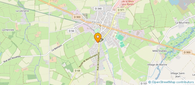 localisation de l'entreprise MONSIEUR SABER SBAITI  PERIERS