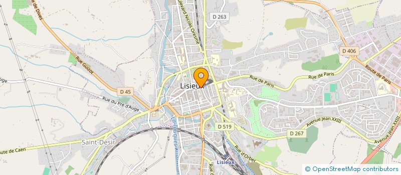 localisation de l'entreprise MONSIEUR SABER SELMI à LISIEUX