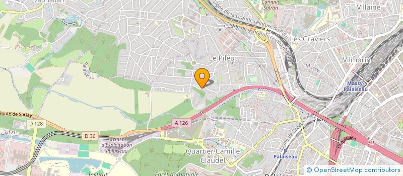 localisation de l'entreprise MONSIEUR SABER TRIKI  PALAISEAU