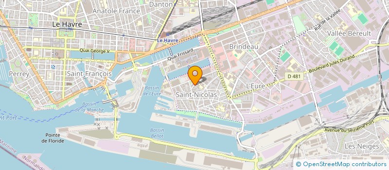 localisation de l'entreprise MONSIEUR SABER YOUB à LE HAVRE