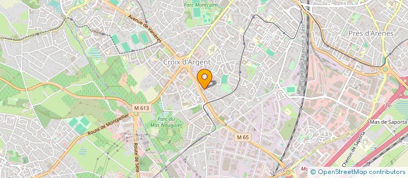 localisation de l'entreprise MONSIEUR SABER ZNITI à MONTPELLIER