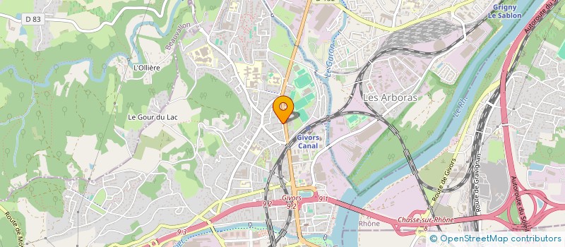 localisation de l'entreprise MONSIEUR SABERT LEBNANE à GIVORS