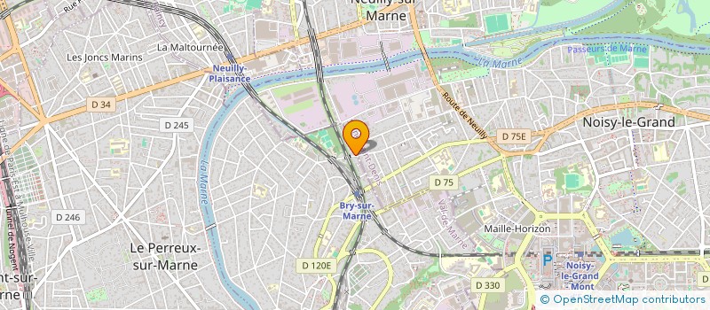 localisation de l'entreprise MONSIEUR SABESAN KUNASEGARAM  BRY-SUR-MARNE