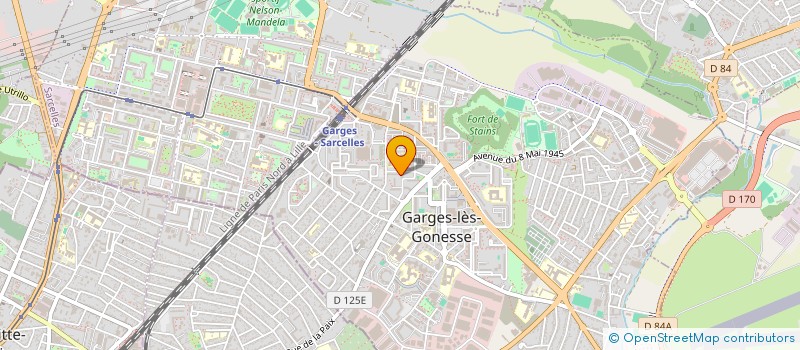 localisation de l'entreprise MONSIEUR SABESAN VEERASINGAM  GARGES-LES-GONESSE