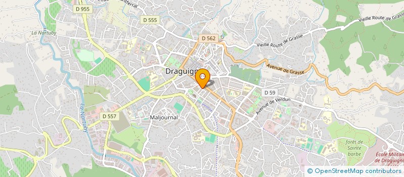 localisation de l'entreprise MONSIEUR SABEUR ABIDI  DRAGUIGNAN