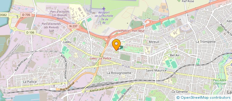 localisation de l'entreprise MONSIEUR SABEUR AYADI  LA ROCHELLE