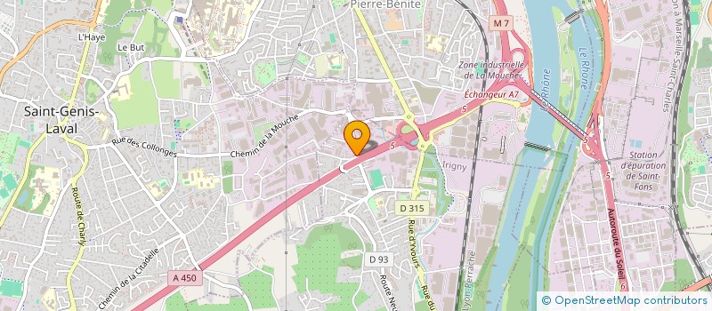 localisation de l'entreprise MONSIEUR SABEUR BEN HAMMOUDA  IRIGNY