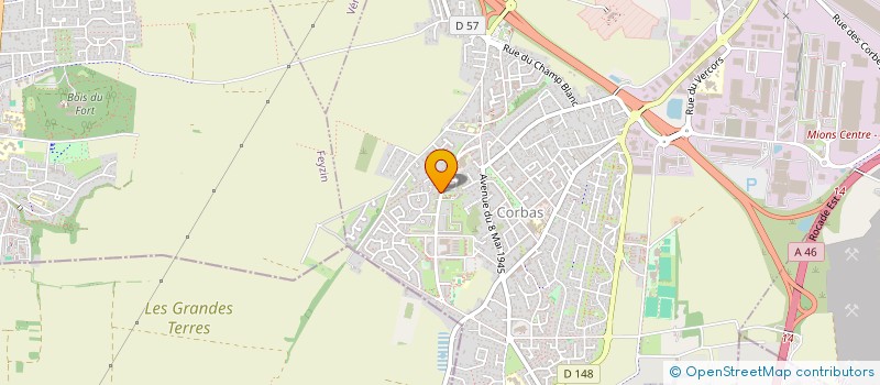 localisation de l'entreprise MONSIEUR SABEUR KSOURI à CORBAS