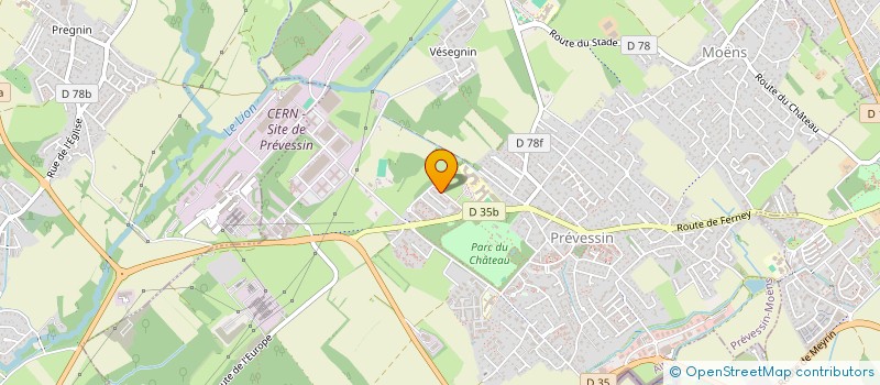 localisation de l'entreprise MONSIEUR SABEUR MESSAOUD OUCHIR  PREVESSIN-MOENS