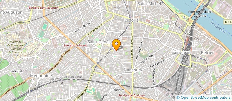 localisation de l'entreprise MONSIEUR SABEUR NACEF  BORDEAUX