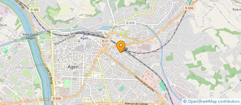 localisation de l'entreprise MONSIEUR SABEUR SARET  AGEN