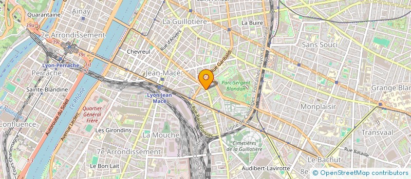 localisation de l'entreprise MONSIEUR SABHER DIAB  LYON