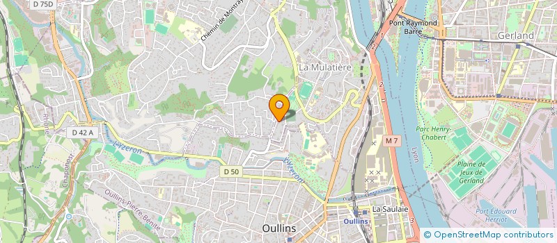 localisation de l'entreprise MONSIEUR SABI OLIVIER MULLER  LA MULATIERE