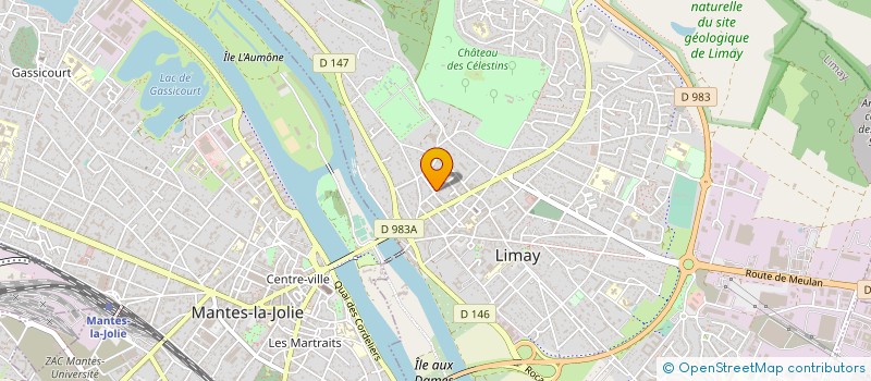 localisation de l'entreprise MONSIEUR SABIN CEPUC  LIMAY