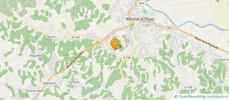 localisation de l'entreprise MONSIEUR SABIN FLERET à MORNE A L'EAU