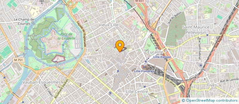 localisation de l'entreprise MONSIEUR SABINA CARMENATOVA à LILLE