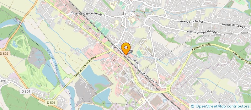 localisation de l'entreprise MONSIEUR SABINE MINABERRY  LESCAR