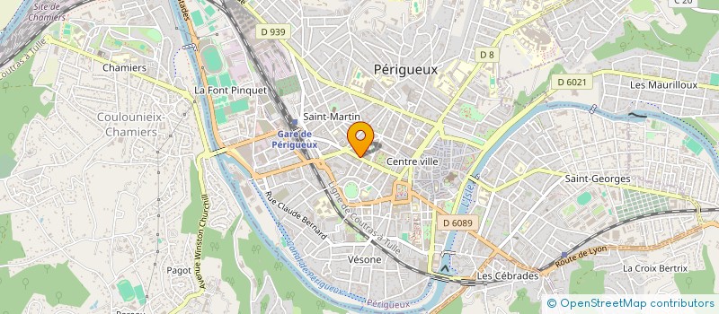 localisation de l'entreprise MONSIEUR SABIR ABDUL RAHIM ZAI  PERIGUEUX