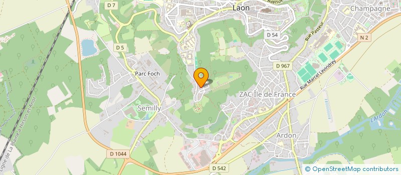 localisation de l'entreprise MONSIEUR SABIR ADAM MOHAMMED à LAON