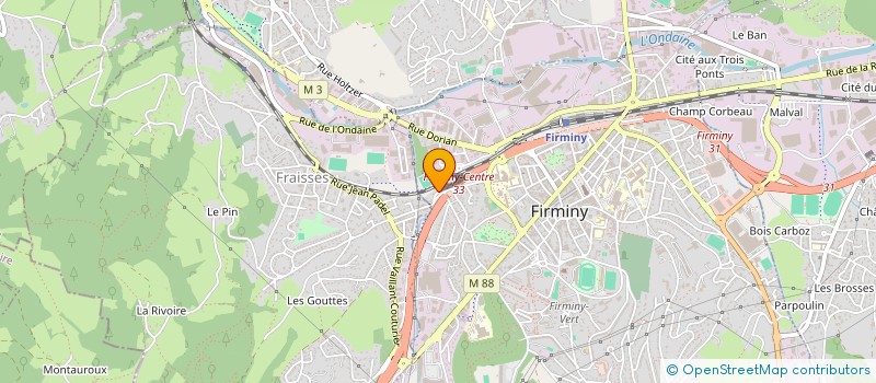 localisation de l'entreprise MONSIEUR SABIR CHOUCHOU  FIRMINY