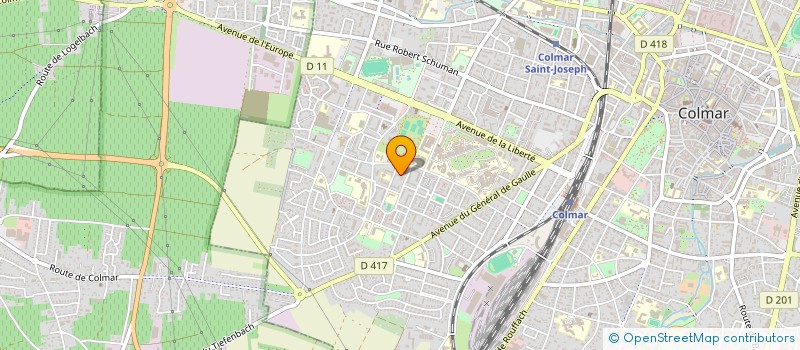 localisation de l'entreprise MONSIEUR SABIR HAMADI  COLMAR