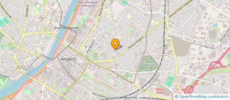 localisation de l'entreprise MONSIEUR SABIR MAACHE à ANGERS