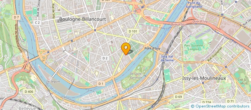 localisation de l'entreprise MONSIEUR SABIR TOUIL à BOULOGNE-BILLANCOURT