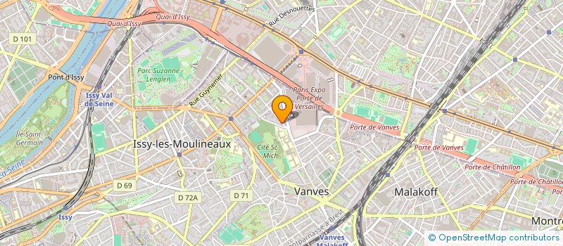 localisation de l'entreprise MONSIEUR SABIR VALLY  VANVES