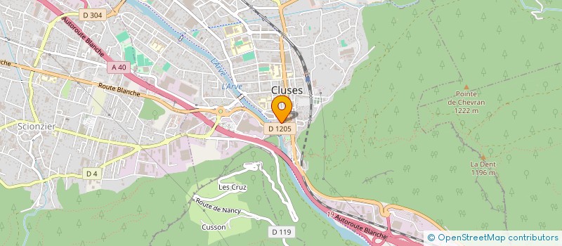 localisation de l'entreprise MONSIEUR SABIT YILMAZ à CLUSES