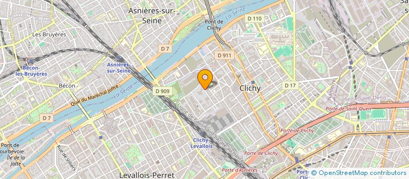 localisation de l'entreprise MONSIEUR SABRI ABDISSALAM ALIMAM à CLICHY