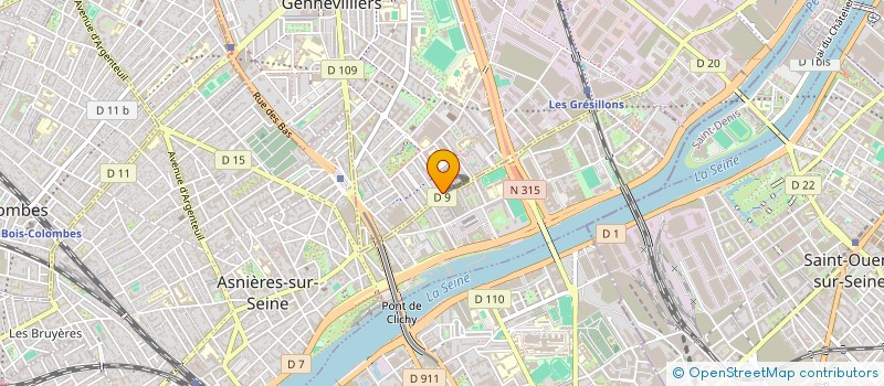 localisation de l'entreprise MONSIEUR SABRI AFRIT à GENNEVILLIERS