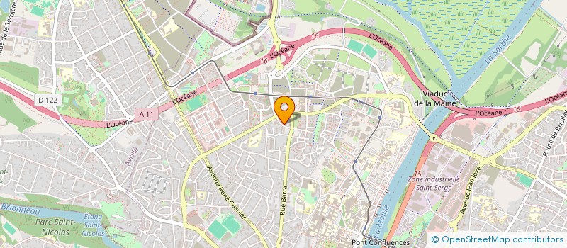 localisation de l'entreprise MONSIEUR SABRI AICHI à ANGERS