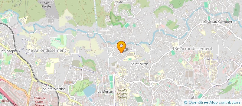 localisation de l'entreprise MONSIEUR SABRI AOUNALLAH  MARSEILLE 14EME