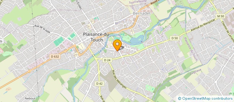 localisation de l'entreprise MONSIEUR SABRI ARRAR  PLAISANCE-DU-TOUCH