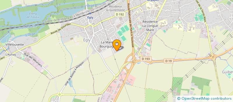 localisation de l'entreprise MONSIEUR SABRI AZIZA  EGLY